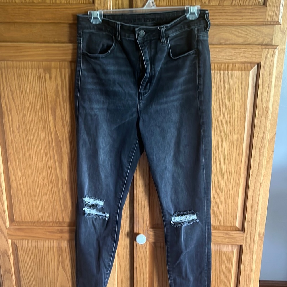 Black American Eagle Jeans